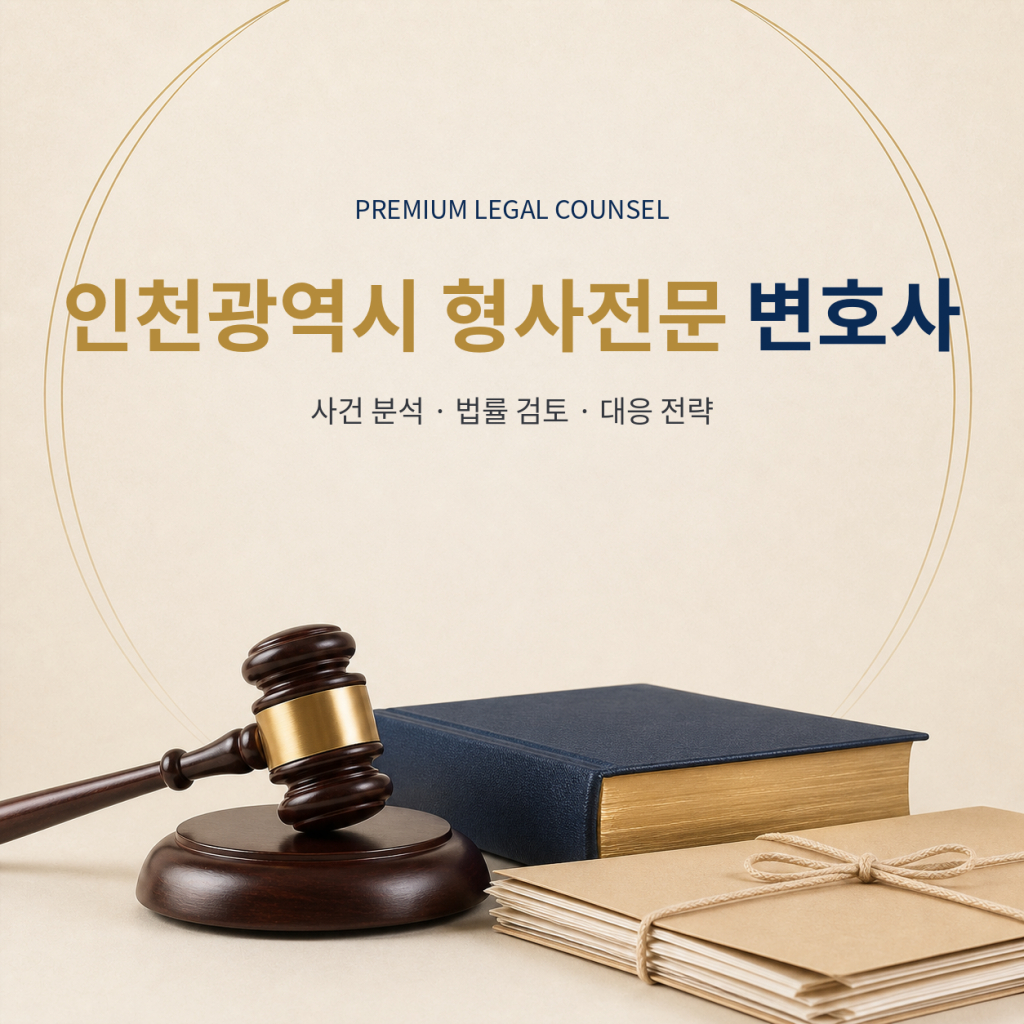 인천광역시 형사전문 변호사