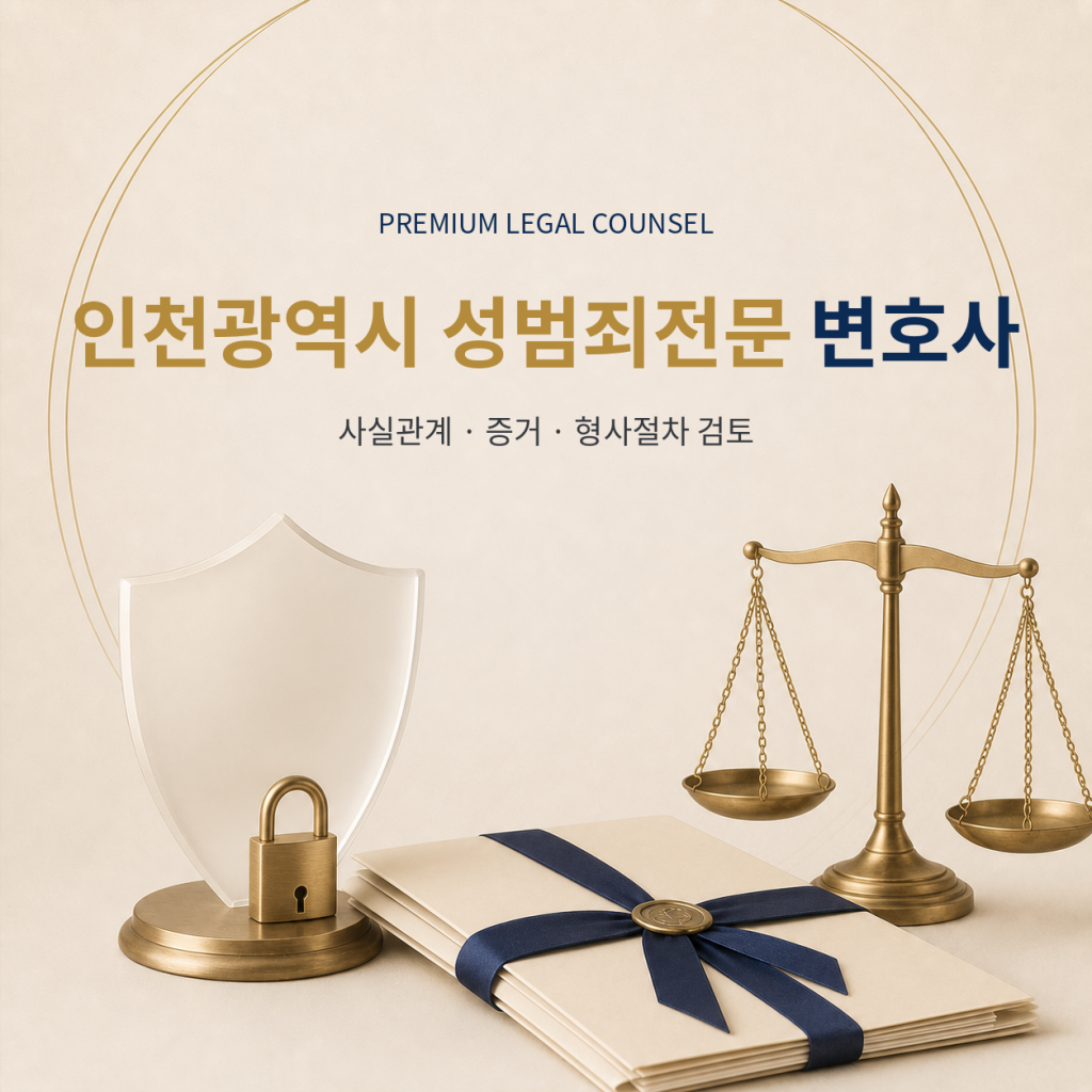 인천광역시 성범죄전문 변호사